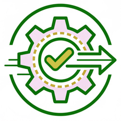 minimalist-vector-icon-of-a-gear-with-a-fast-forwa