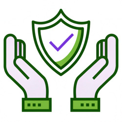 minimalist-vector-icon-of-two-hands-holding-a-shie