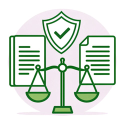 minimalist-vector-icon-of-two-shielded-documents-s-1